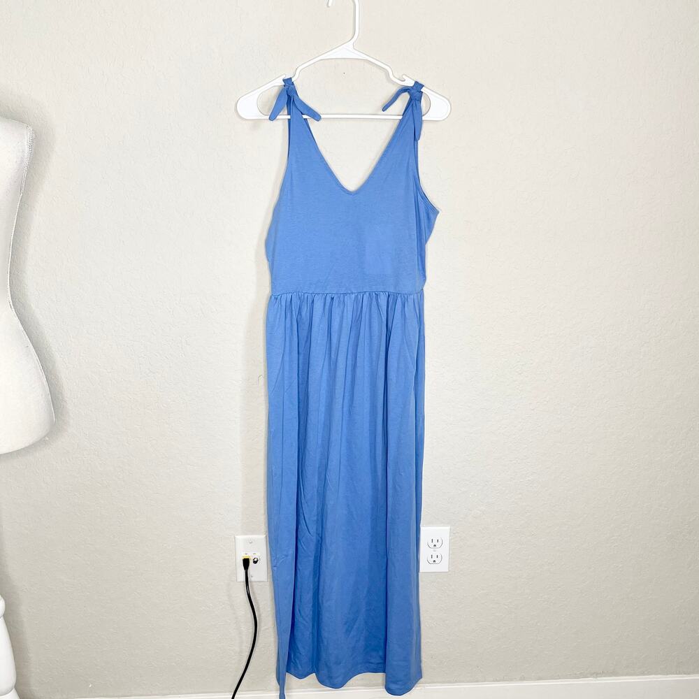 Vero Moda Rebecca Knot 7/8 Dress Granada Sky XS - Picture 5 of 9
